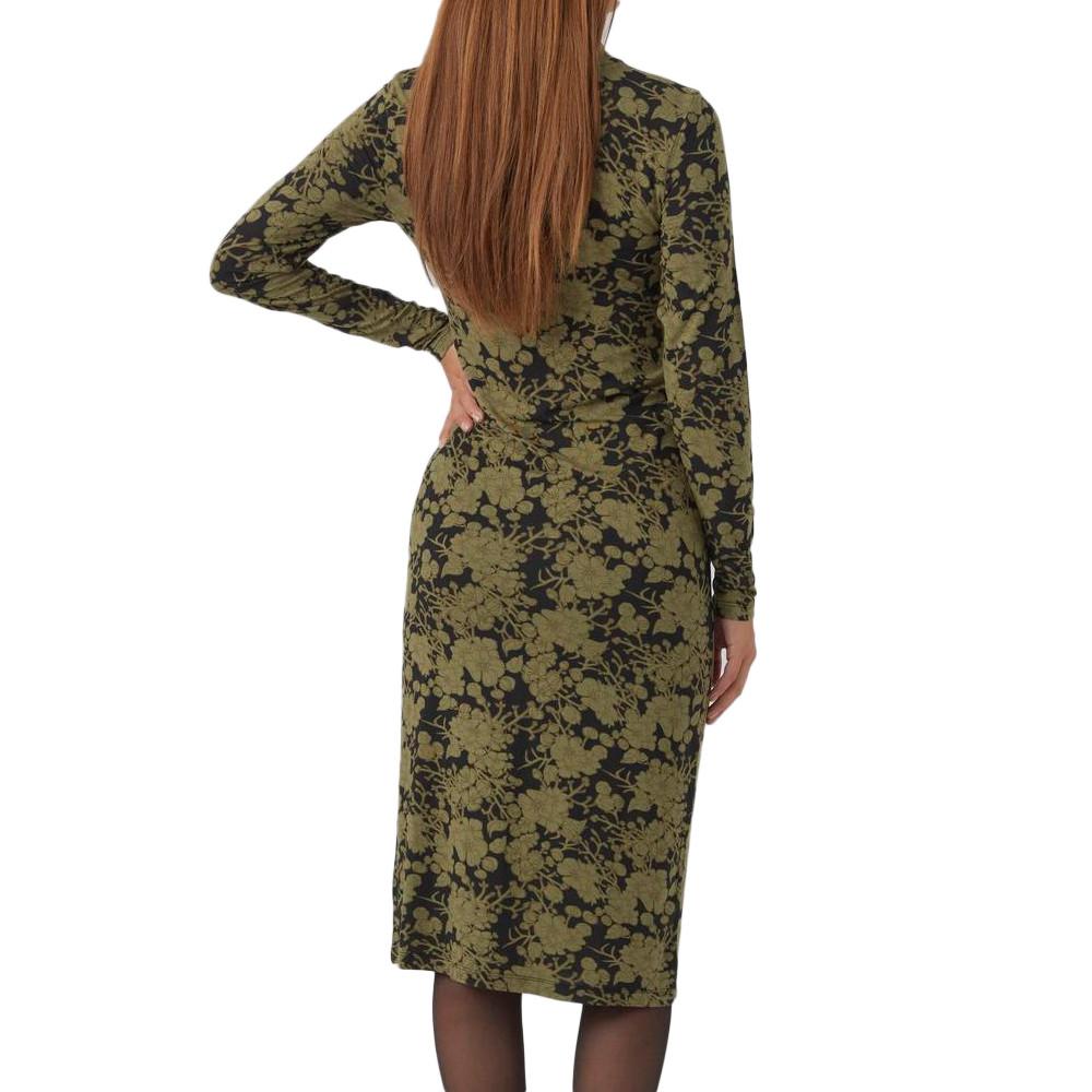 Mamalicious Robe de Grossesse Noire/Kaki Femme Mamalicious Filicia