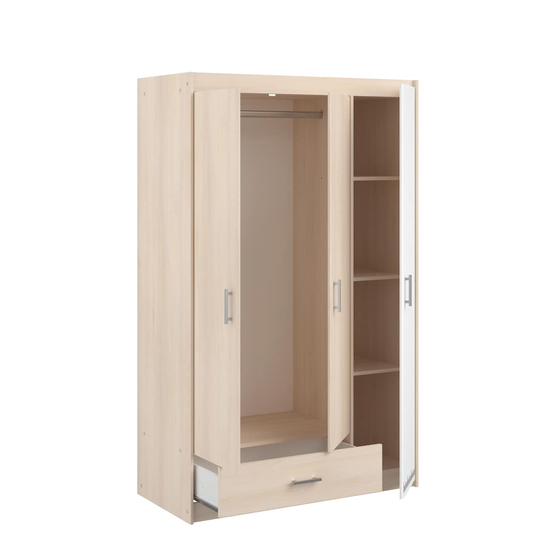 Parisot Kinderzimmer CHARLY 8 braun/weiß 6-teilig