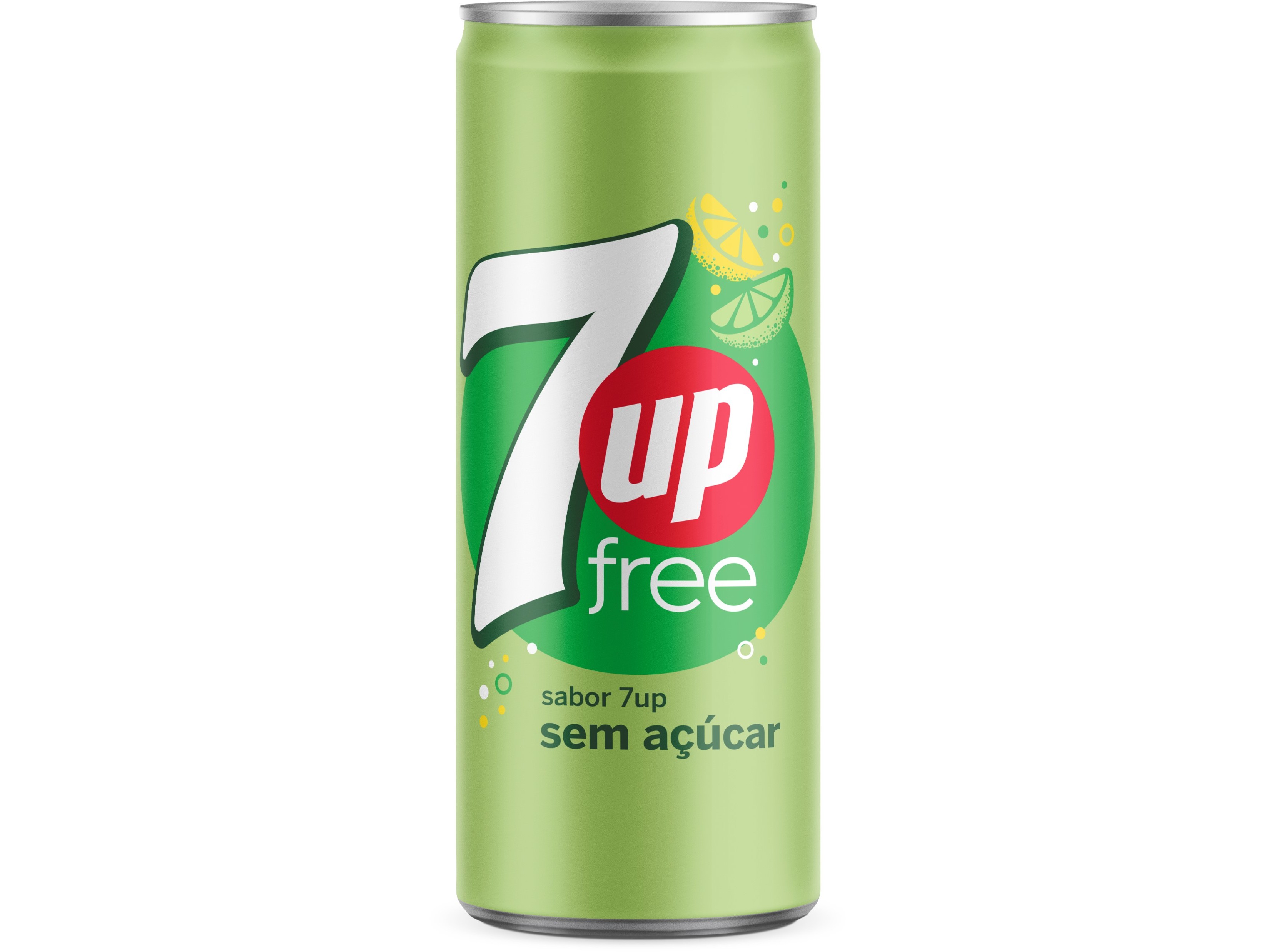REFRIGERANTE COM GÁS 7UP FREE ZERO 0.33L