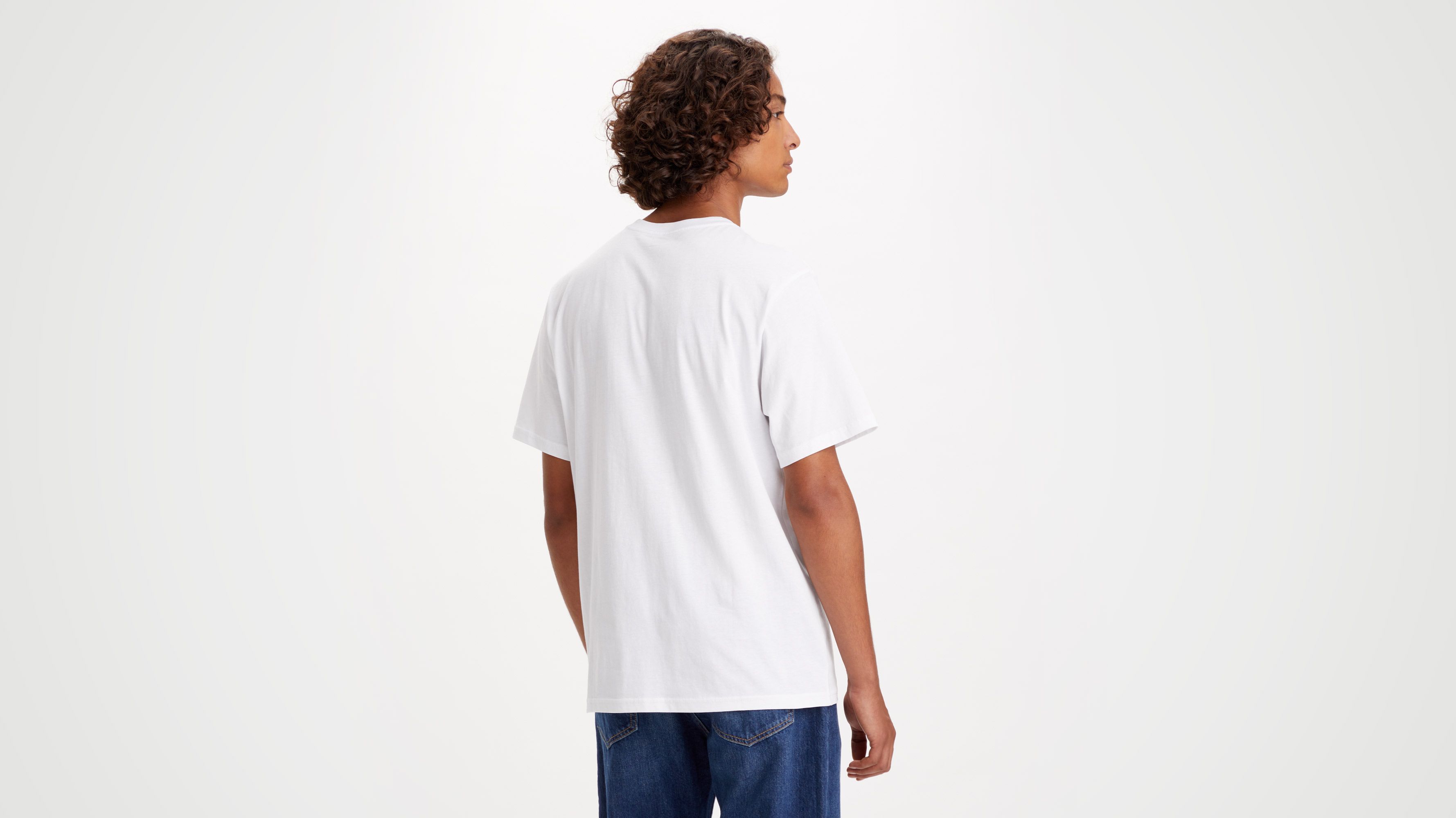 T-shirt Relaxed - Batwing Golden Gate White+ - Blanc