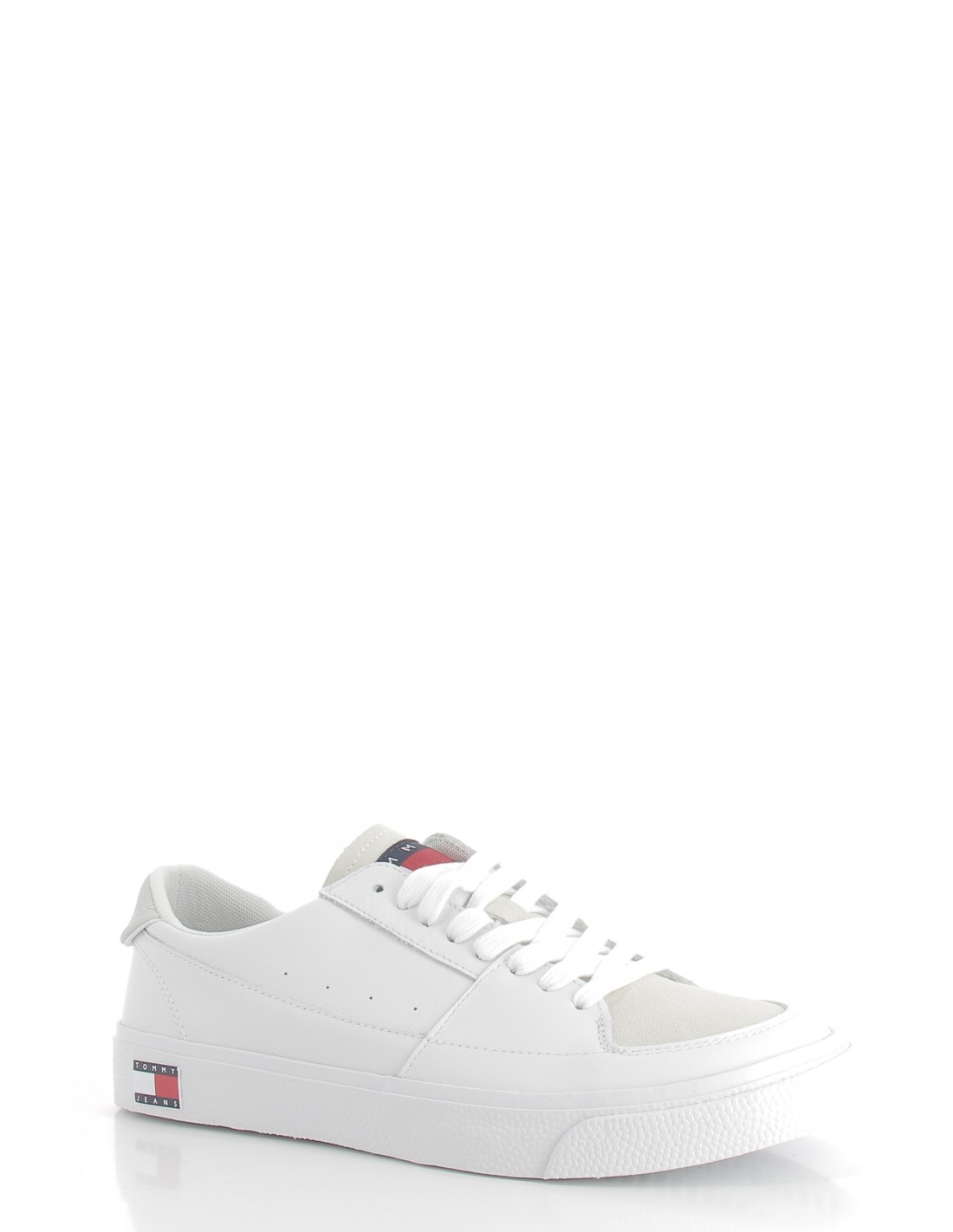 tommy hilfiger baskets de ville homme tommy jeans vulcani blanc