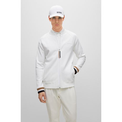 Boss Green Samoo Comfort Sweatshirt, Hvid, XXL