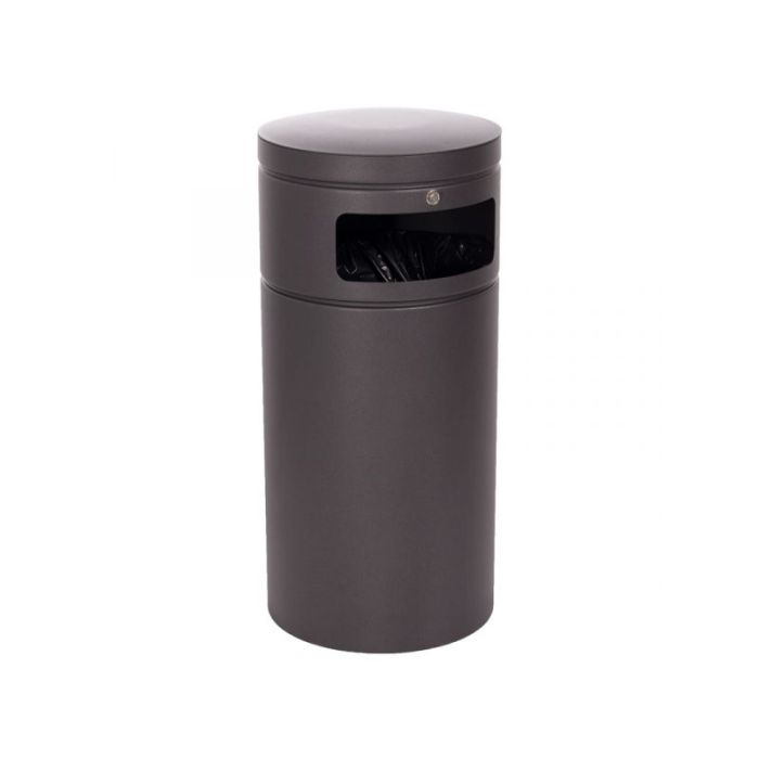 Buitenafvalbak 75 liter Bica 5071 Antraciet Model VB195503 (8713631195503)