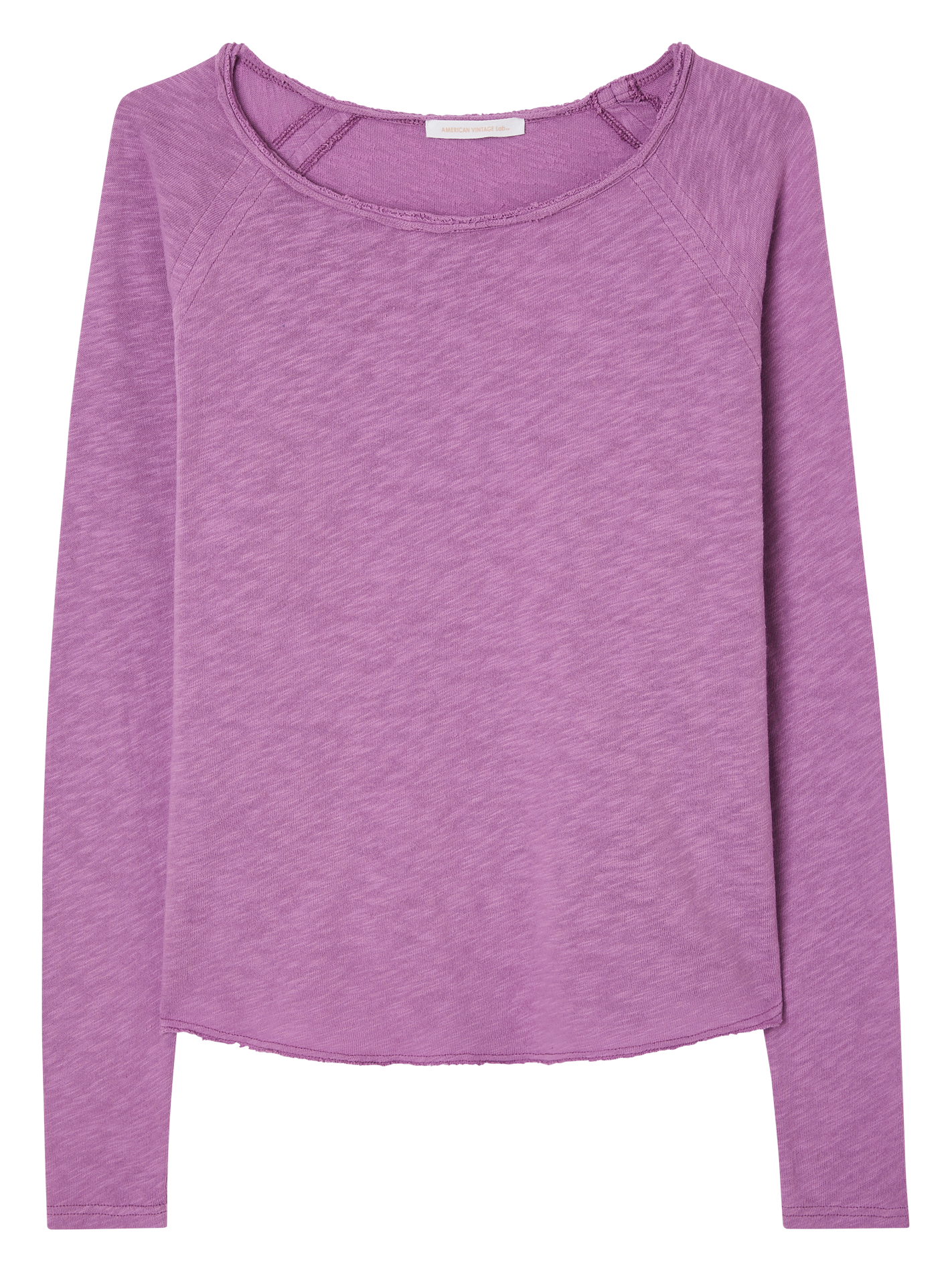SONOMA - Tee-shirt à col bateau en coton | Violet