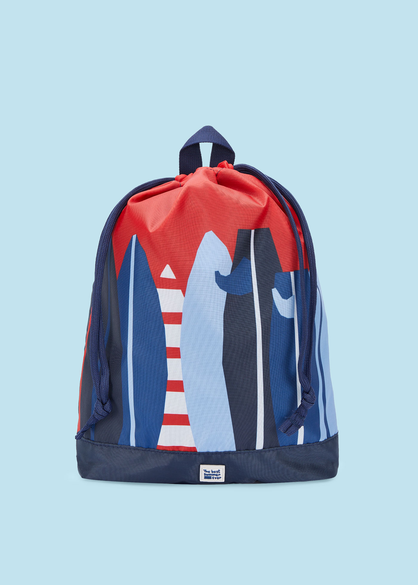 Mochila infantil Riviera com cordão