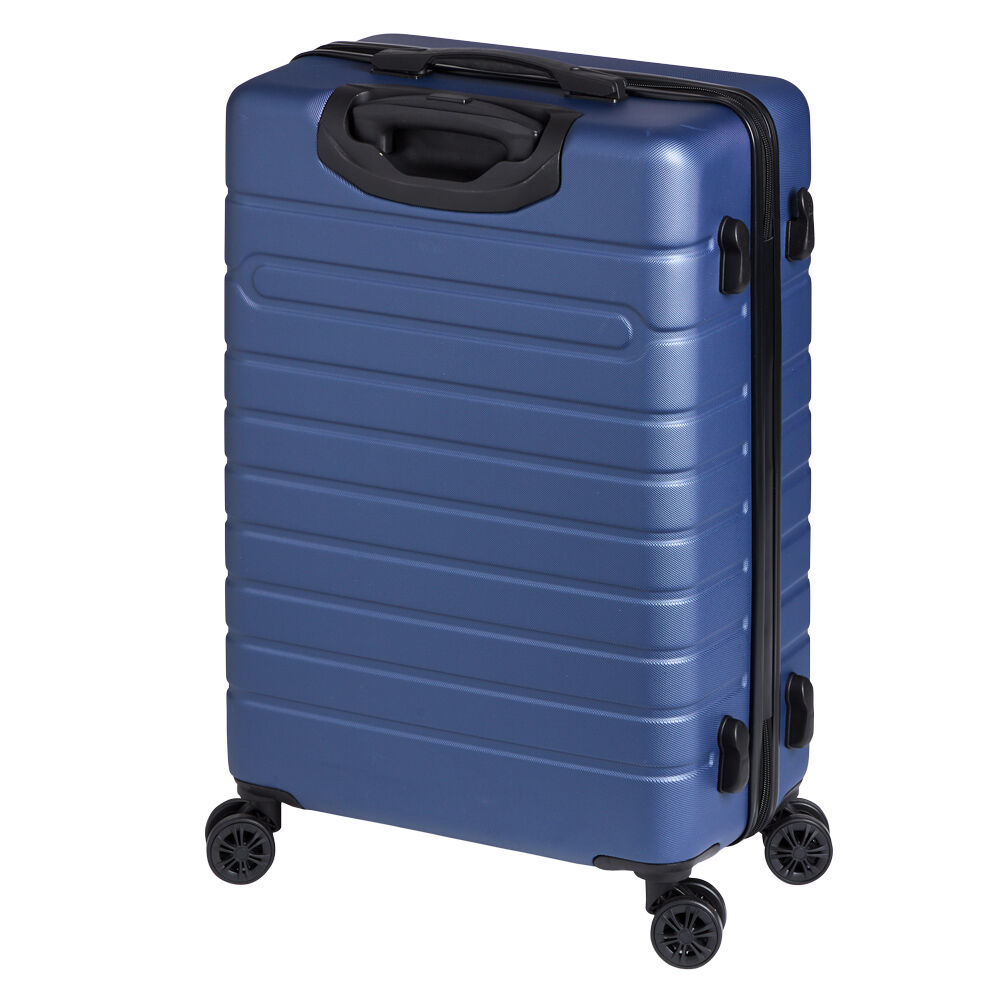 Valise rigide bleue marine L66xl45xH25 cm