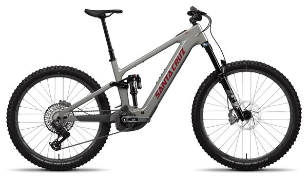 VTT Tout-Suspendu Electrique Santa Cruz Vala Carbone C Sram GX AXS 12V MX (29/27.5'') Gris