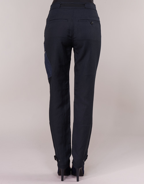 G-Star Raw - FELDSPAR HIGH STRAIGHT CARGO - Marine