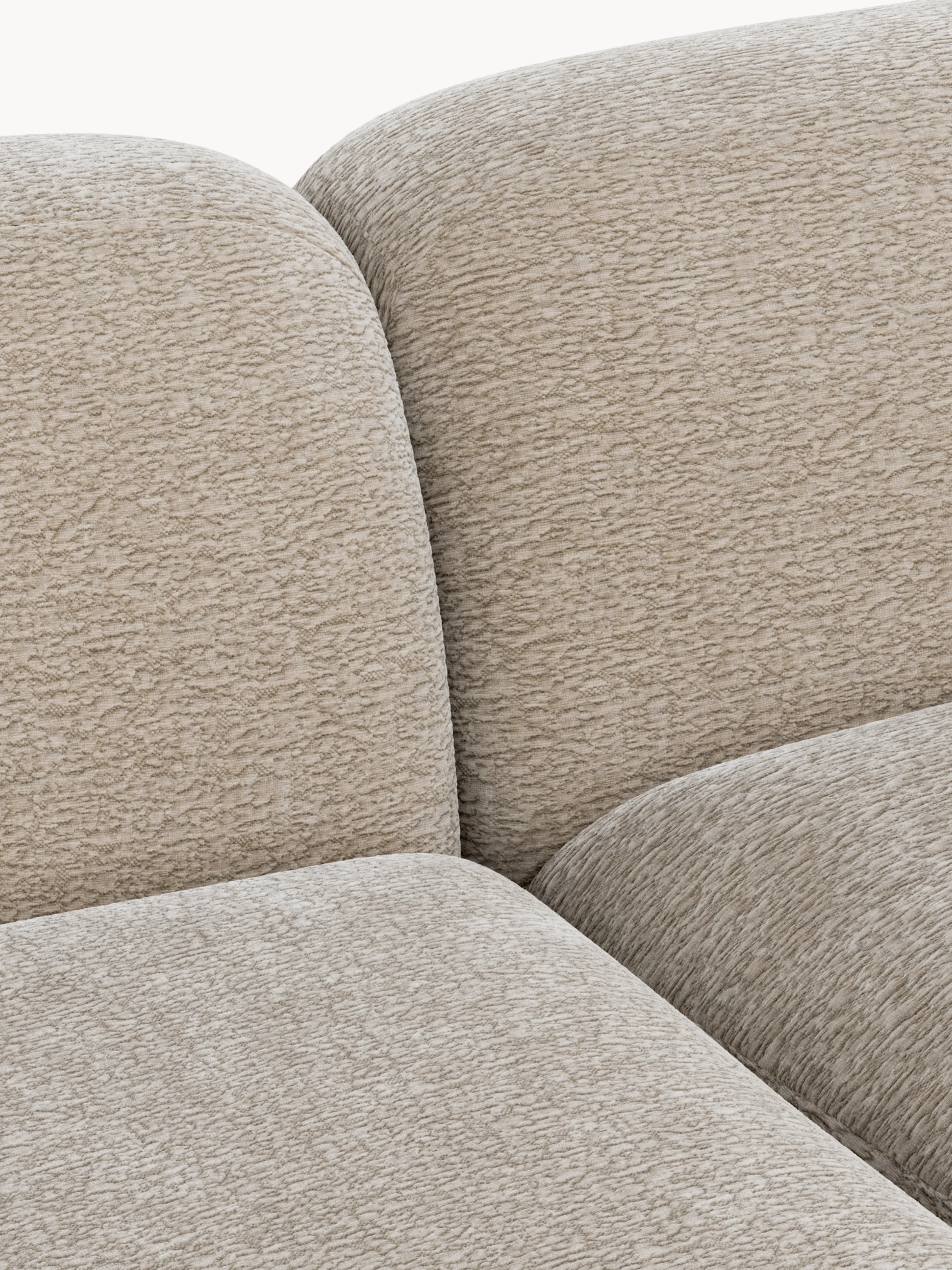 Modulaire teddy chaise longue Wolke (3-zits)