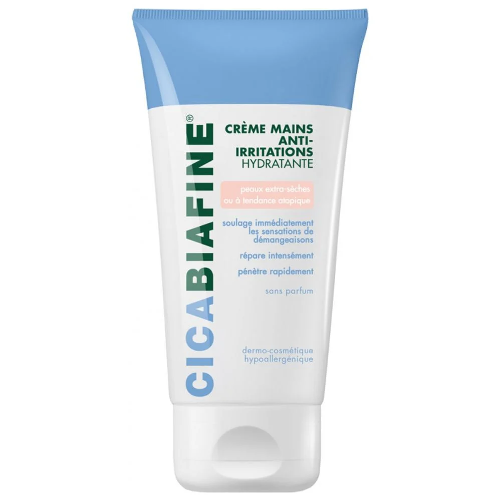 Crème main CicaBiafine anti-irritation hydratant peau extra sèche 75ml