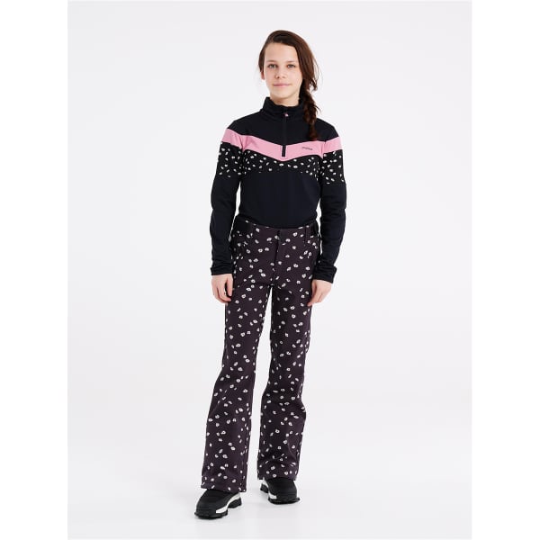Sweat polaire PROTEST PRTCEDARK JR 1/4 ZIP TOP TRUE BLACK