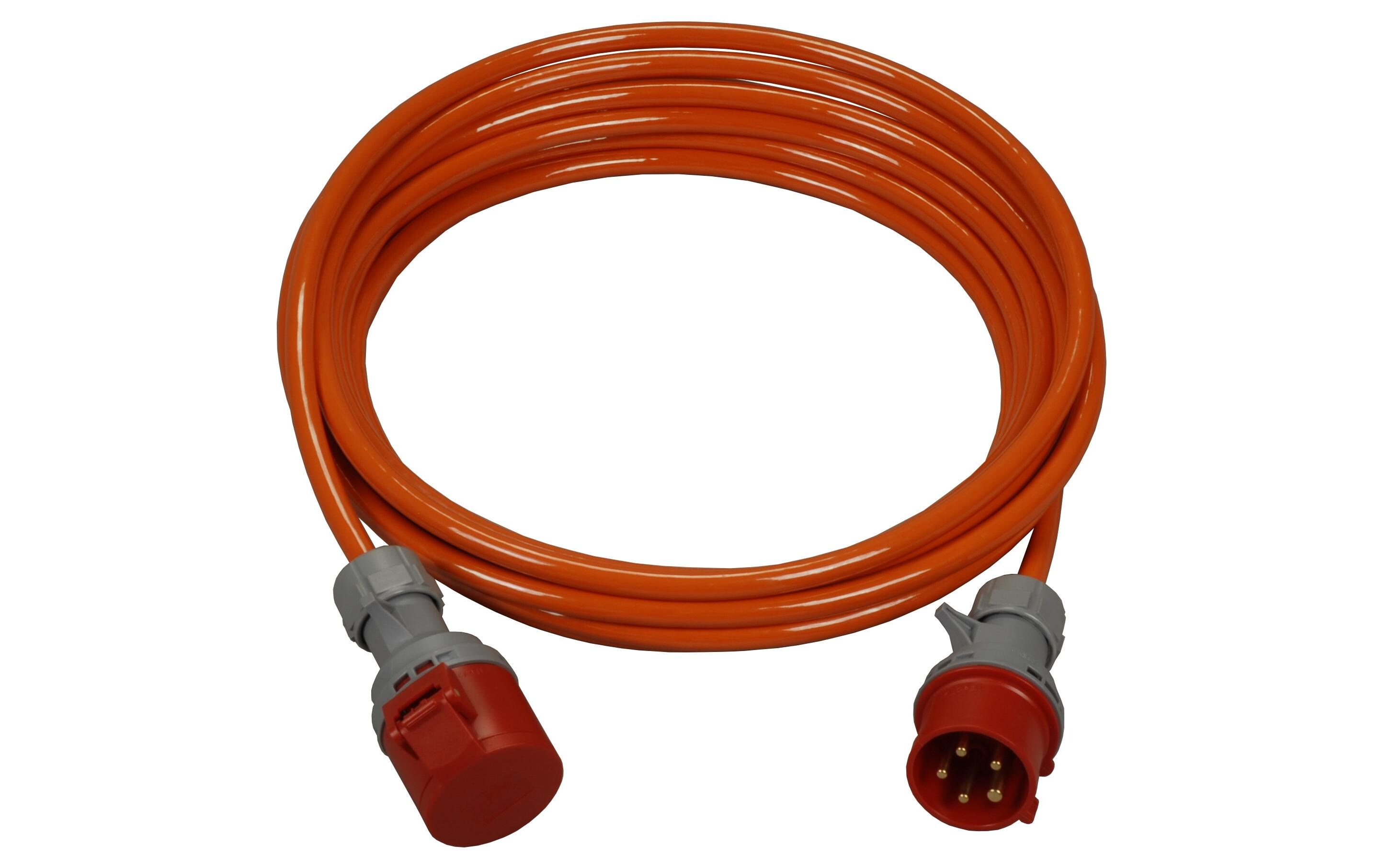 Verlängerungskabel G-PUR 10 m CEE16/5<br>CEE16/5 Verlängerungskabel