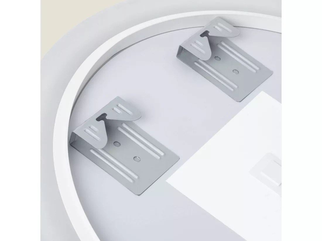 Miroir de Salle de Bain avec éclairage LED et Anti-buée Jizan Ø60 cm 4000K Blanc neutre