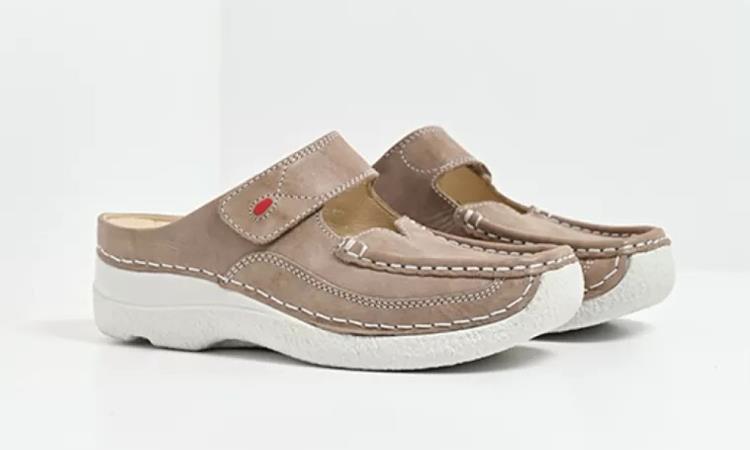 Wolky 06227 Roll Slipper wit