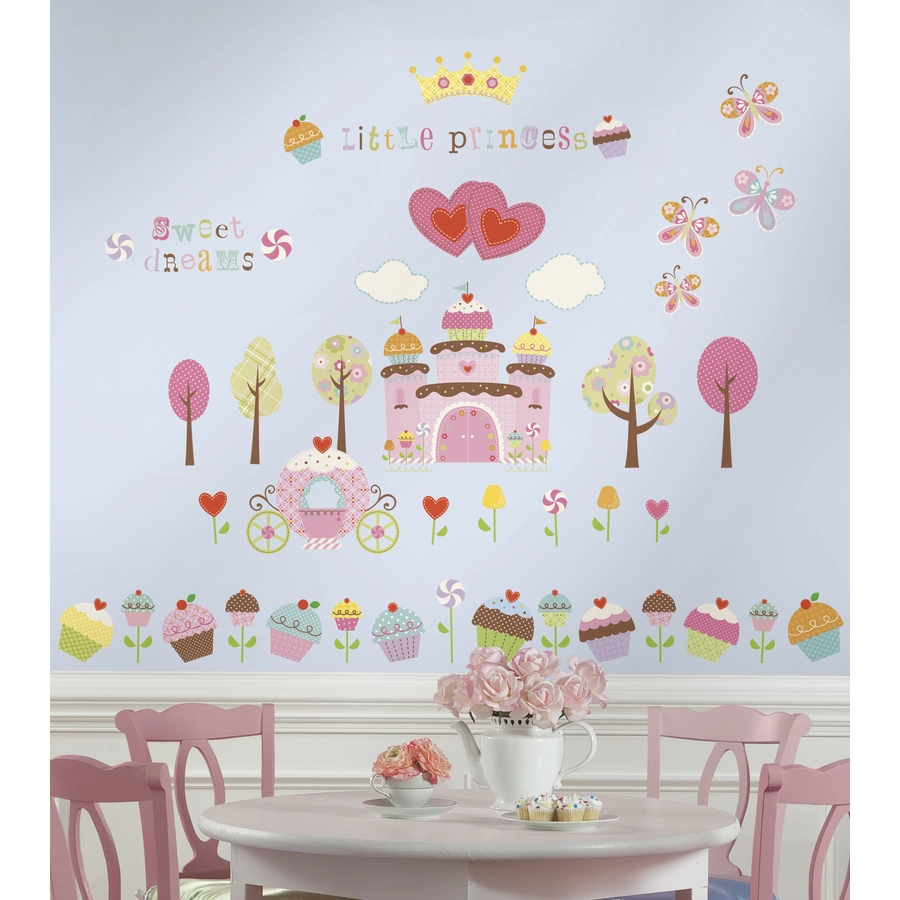 Room Mates Happi Cupcakes Land Mehrfarbig
