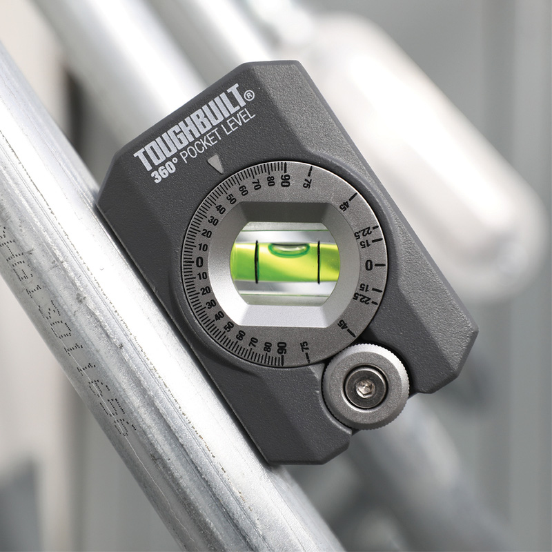 Toughbuilt draagbare 360° zakwaterpas 360°