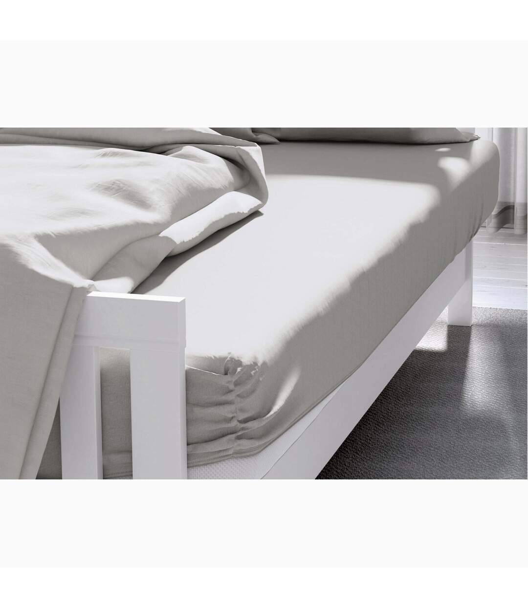 Belledorm - Drap-housse extra profond DIVAN (Blanc) - UTBM399