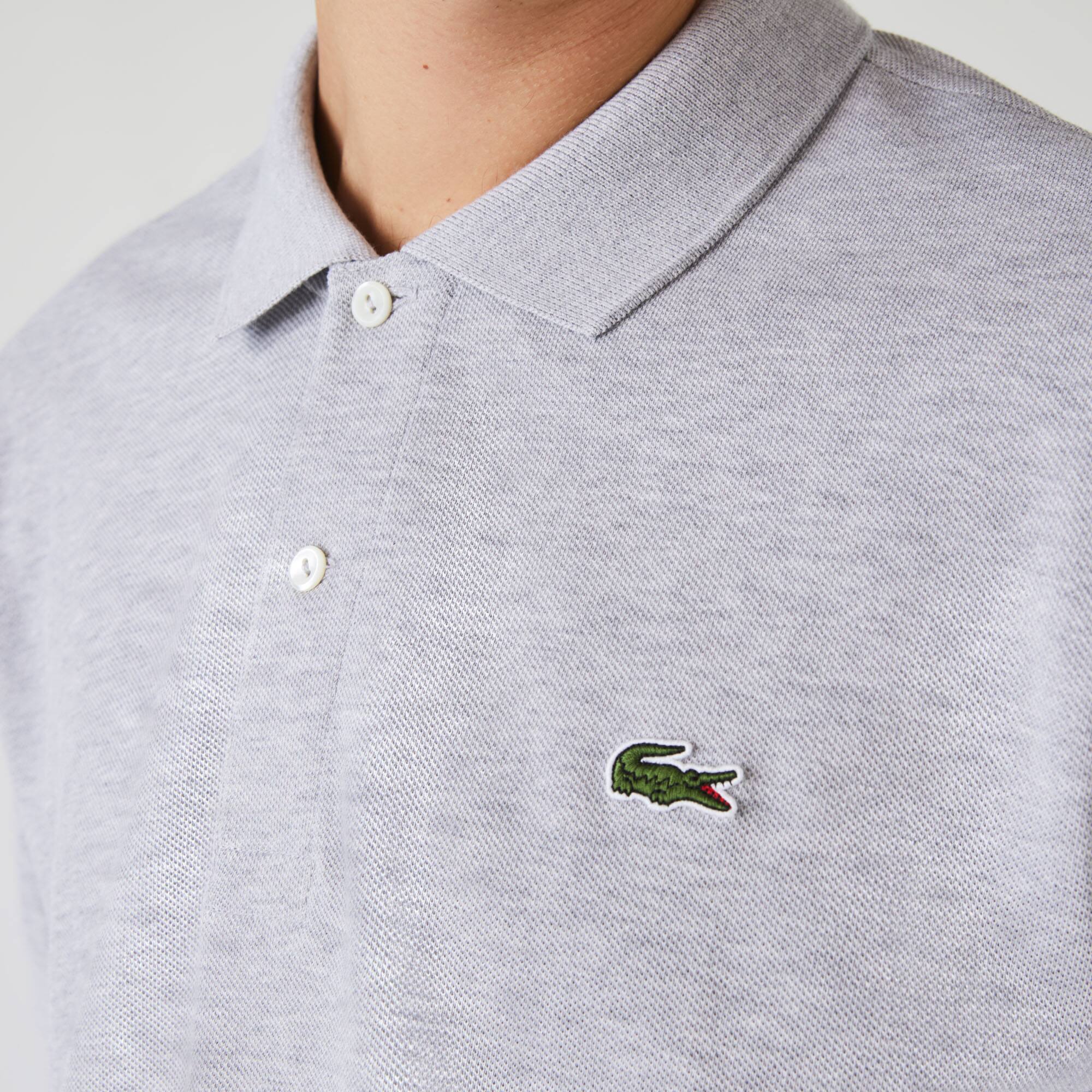 Original L.12.12 Heathered Poloshirt Kurze Ärmel - Grau - Lacoste - Herren