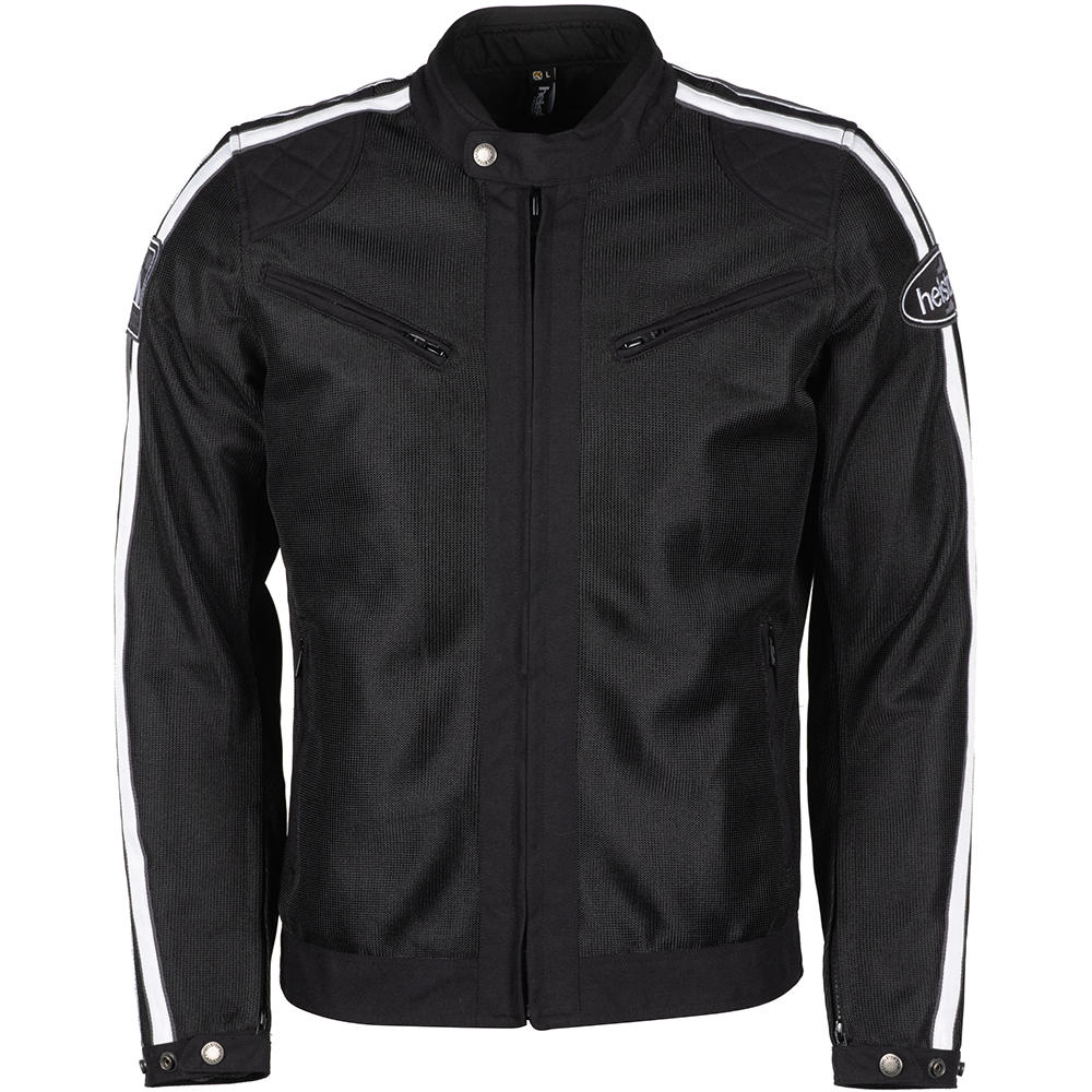 Helstons - Blouson Pace Air Noir / Blanc / Gris