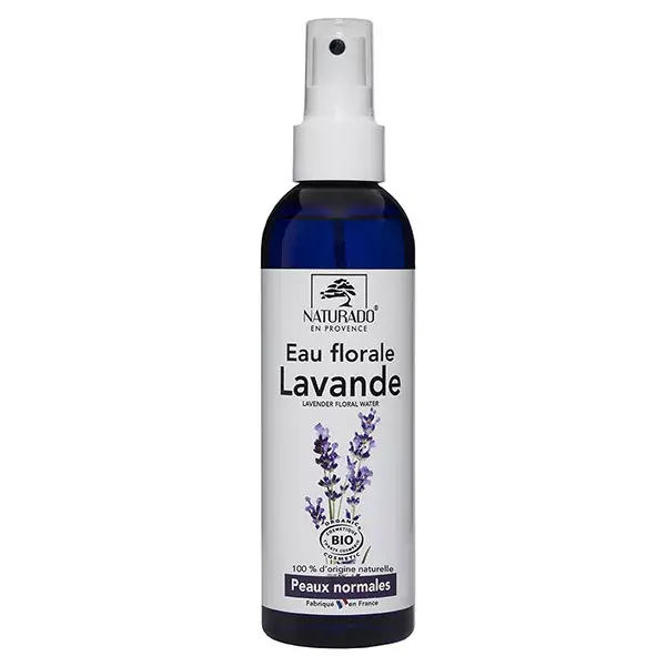 Água Floral de Lavanda Orgânica Naturado 200ml