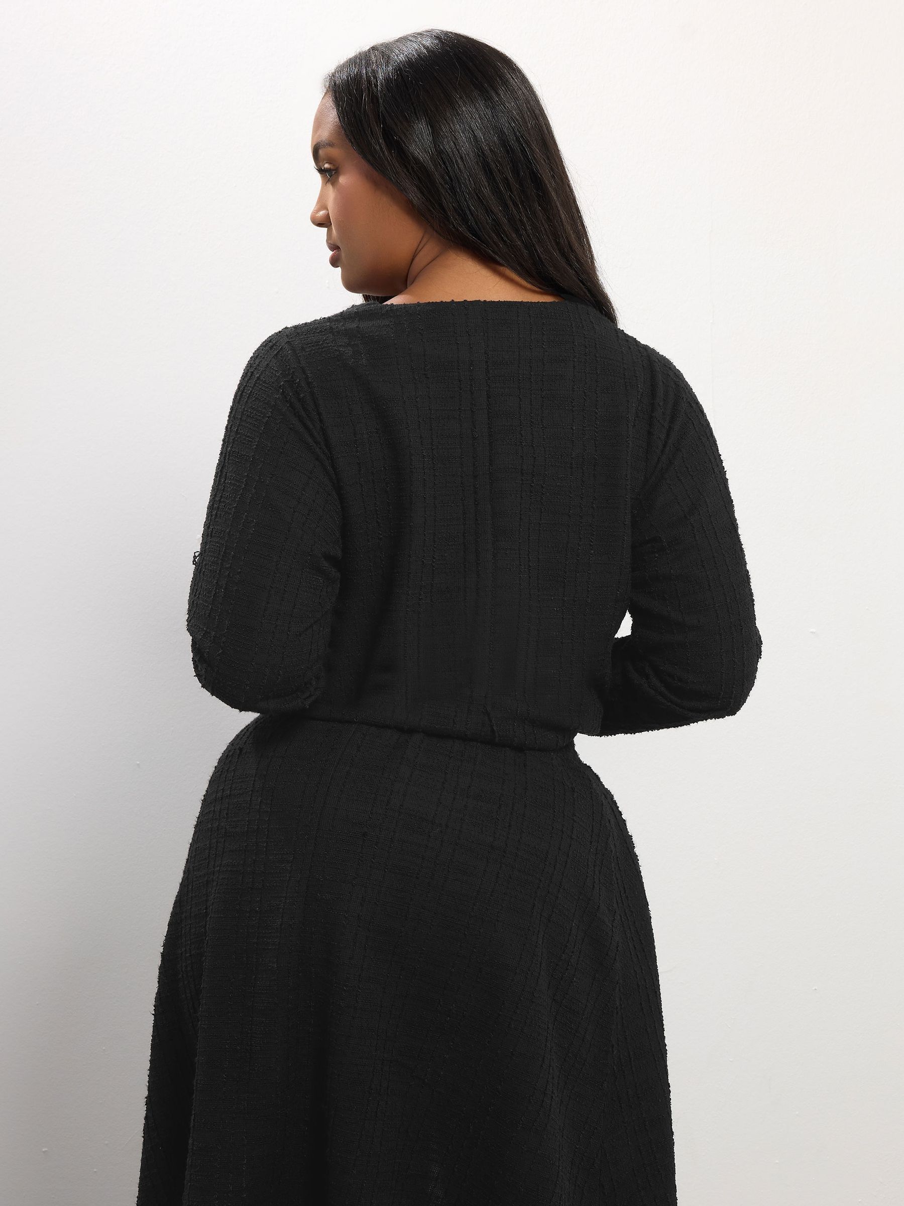 Yours Curve Bouclé mini Rok
