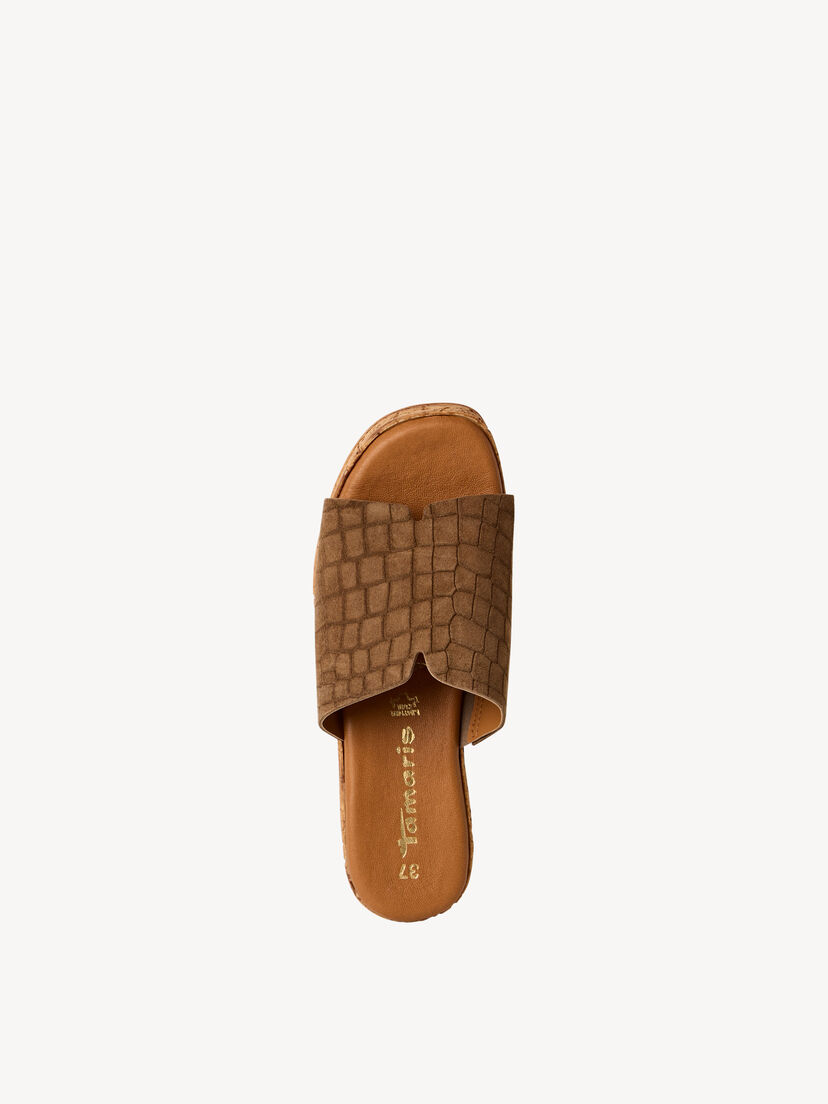 Leren Slipper - bruin