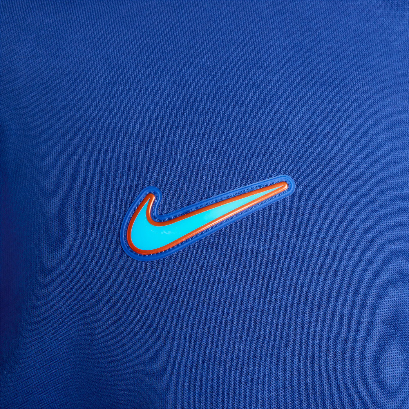 Nike Chelsea Club Hoodie 2024-2025 Blauw Lichtblauw Oranje
