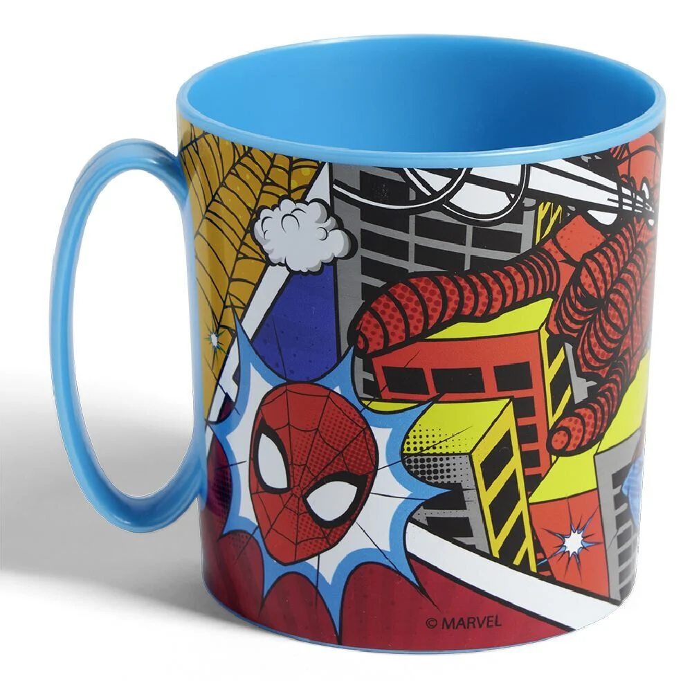 Tasse enfant Spiderman plastique Ø7,6xH9cm