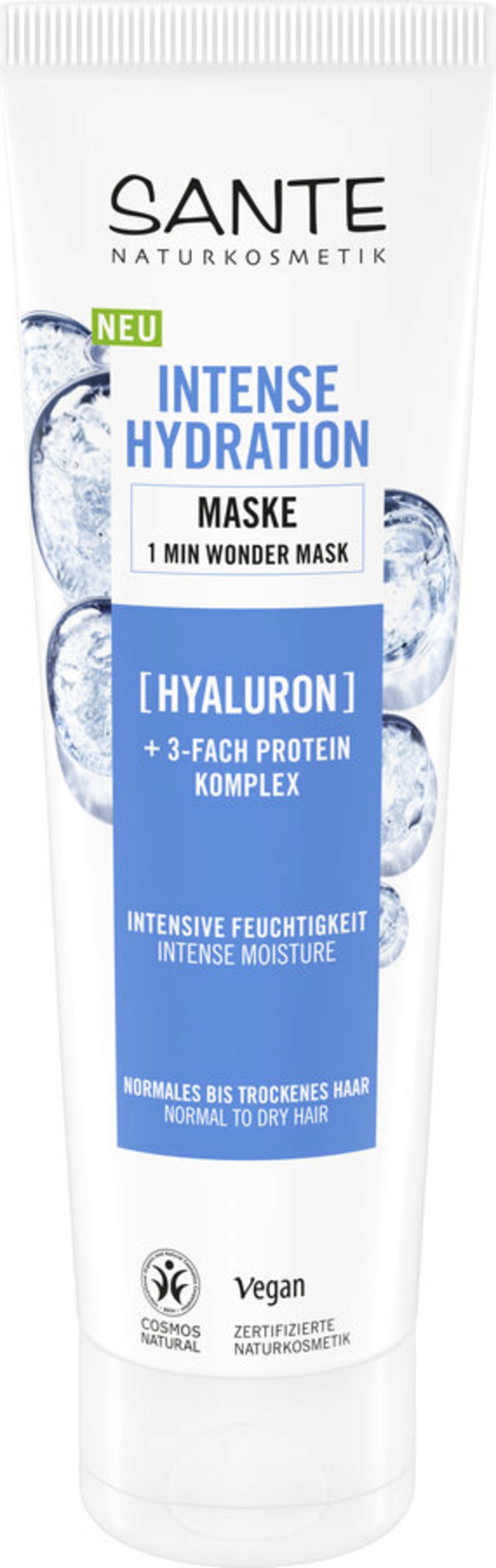 Santé naturally.  Intense Hydration Maske, 150 ml