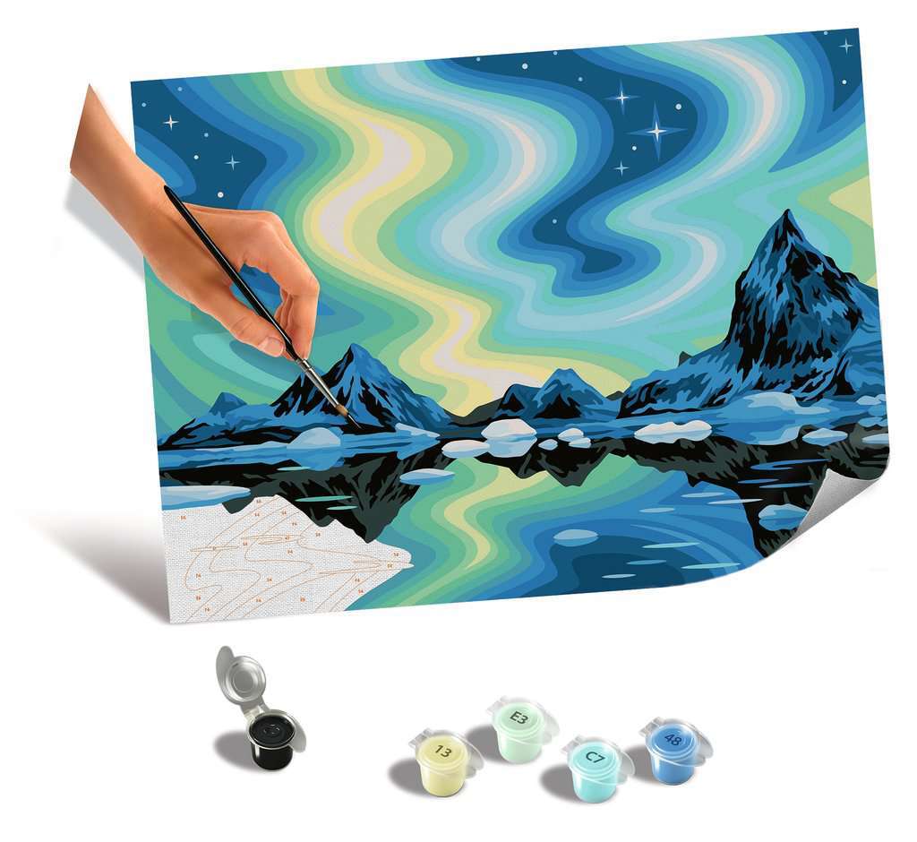 Ravensburger Spiel Leinwand Nordlichter