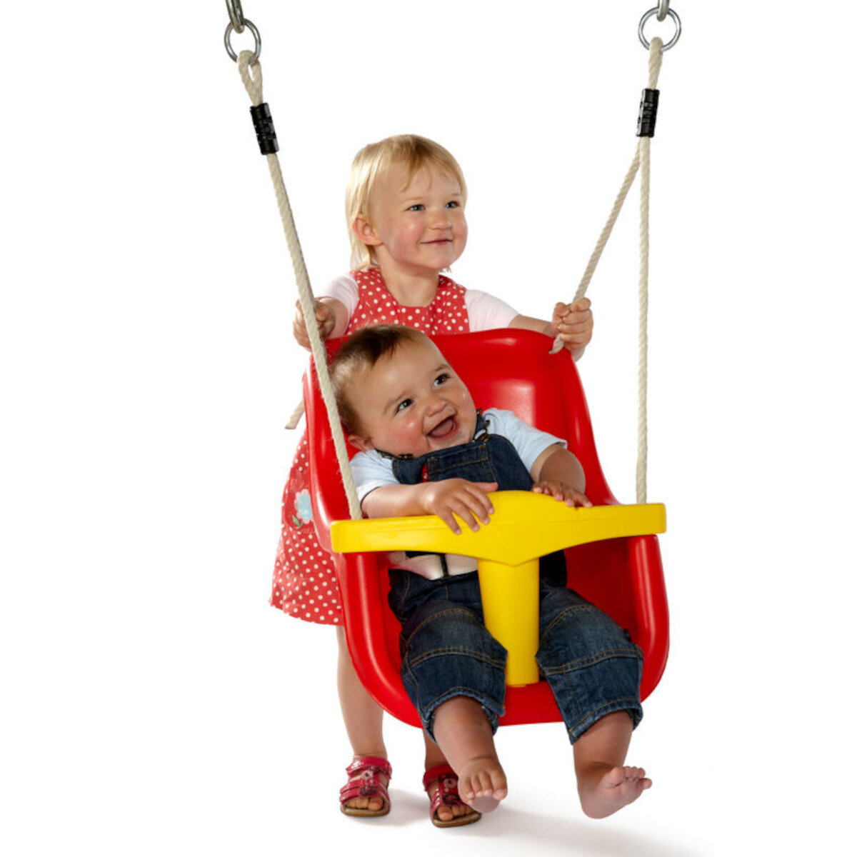 Authentic Sports & Toys Authentic Sports Plum Holz Kleinkinder Turm mit Babyschaukel