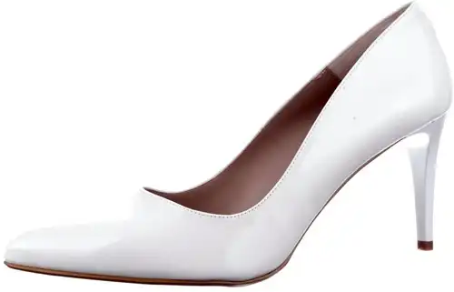 8 GIULIA WIT LAK - maat 43 pump wit lak - maat 43 Calandschoen