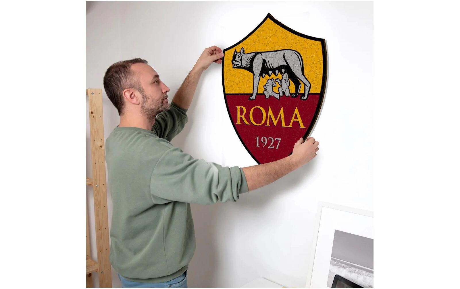 AS Roma – LogoOffizielles Holzpuzzle, Grösse M