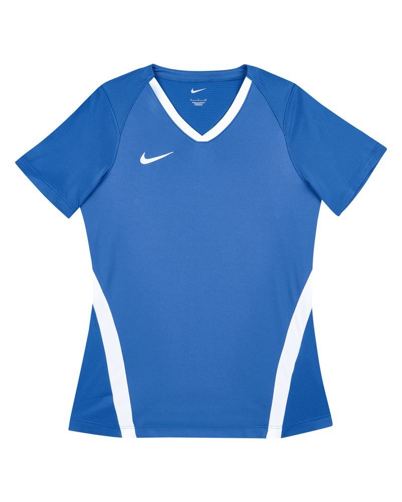 Maillot de volley Nike Team Spike Bleu pour femme