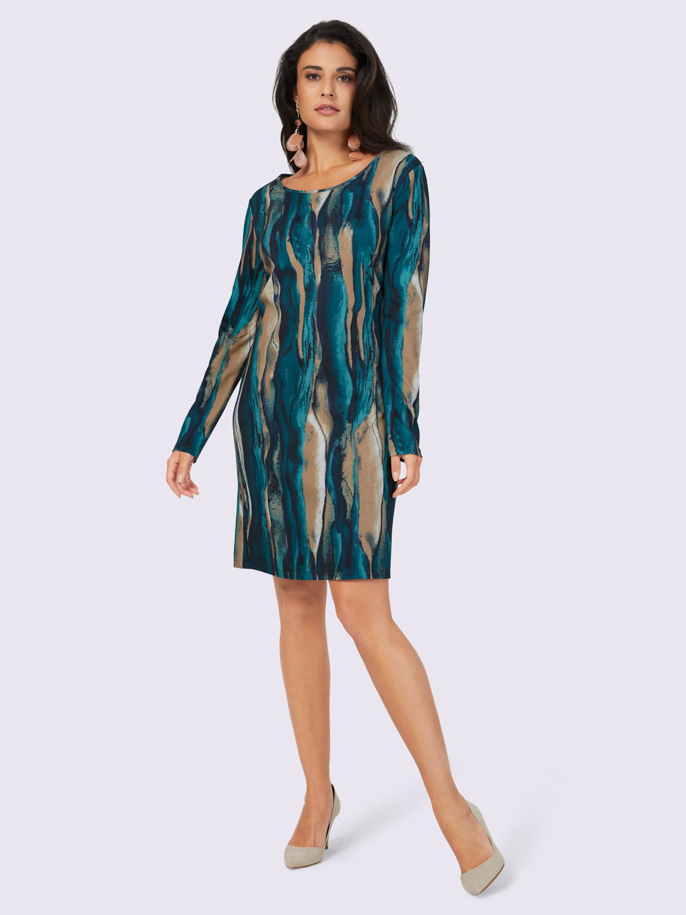 Robe en jersey jersey fin