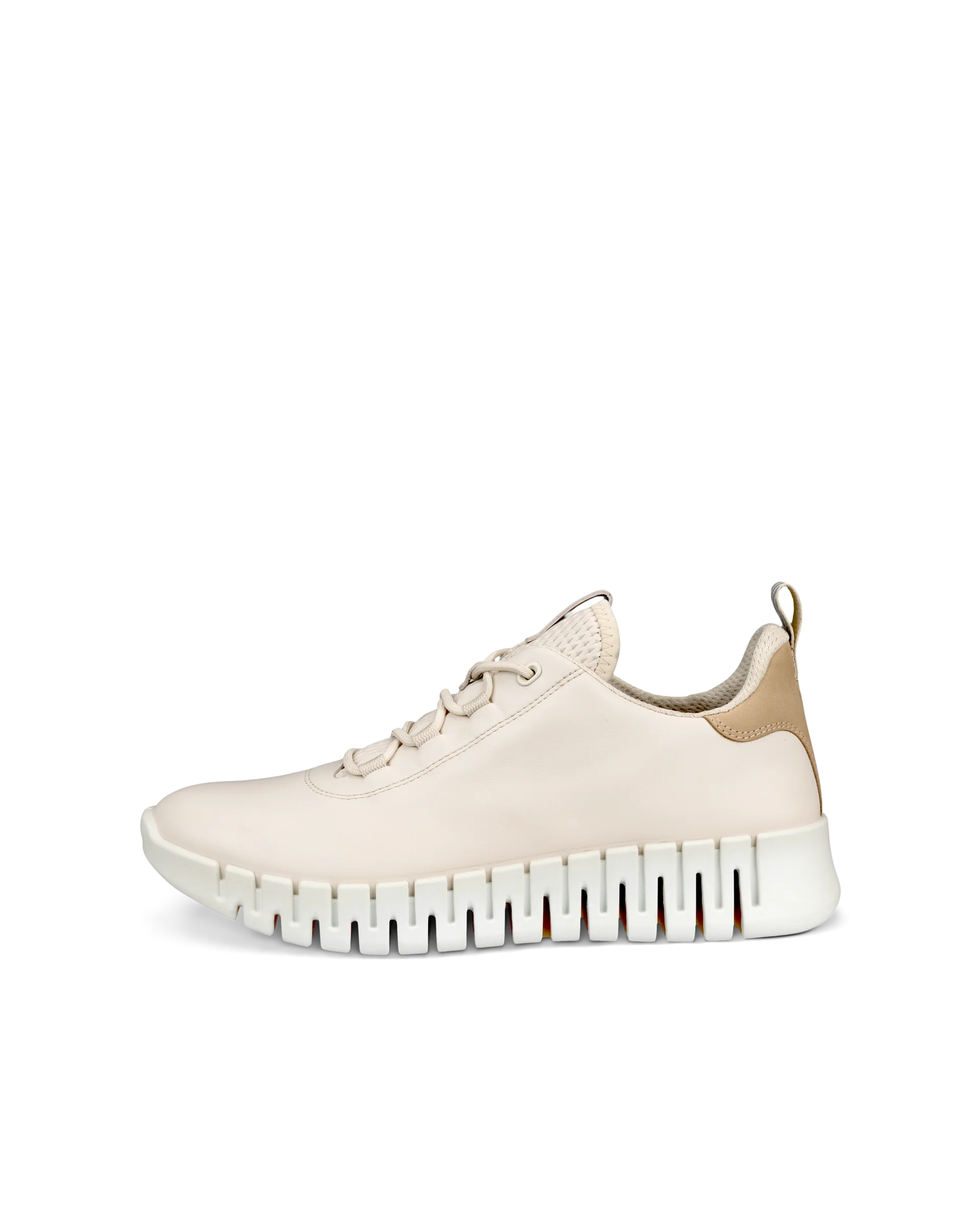 ECCO GRUUV W Damen Ledersneaker Beige
