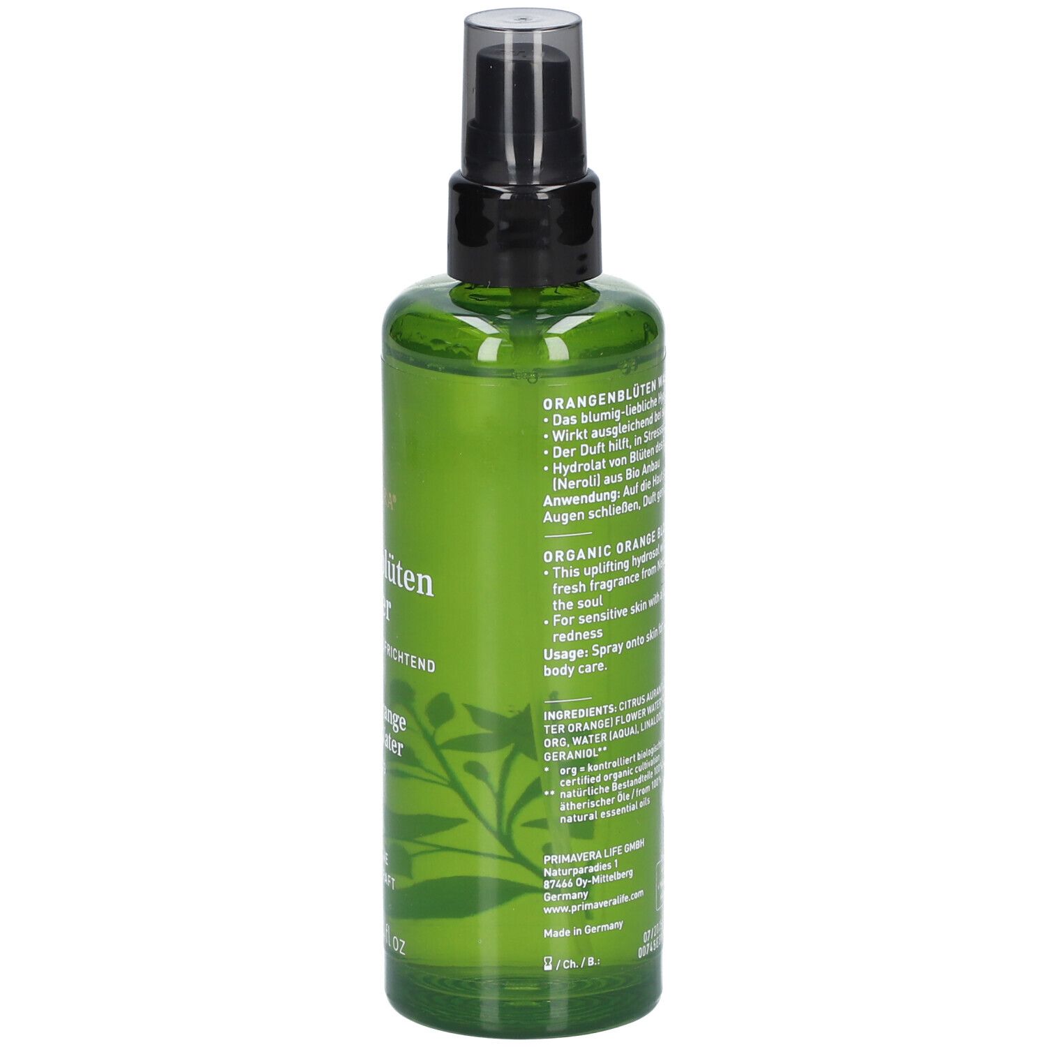 PRIMAVERA® Orangenblüten Wasser