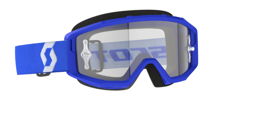 SCOTT Primal Clear Goggles, Blå/Hvid