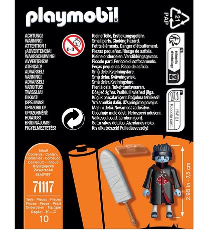Playmobil Naruto - Kisame - 71117 - 10 Teile