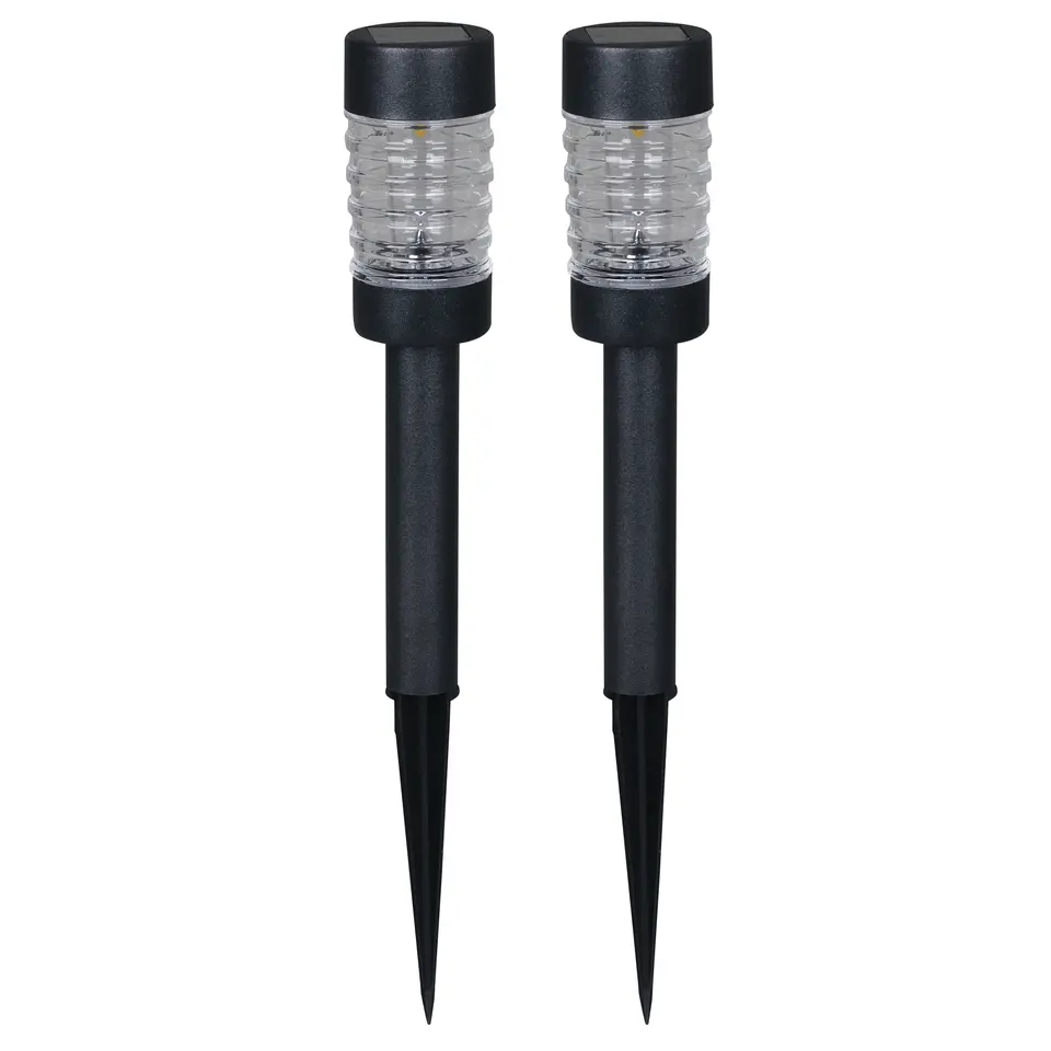 Solar Tuinlampen - Rennes - 3 stuks - Antraciet
