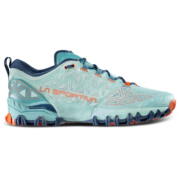 Chaussure trail LA SPORTIVA BUSHIDO II W LAGOON/CHERRY TOMATO