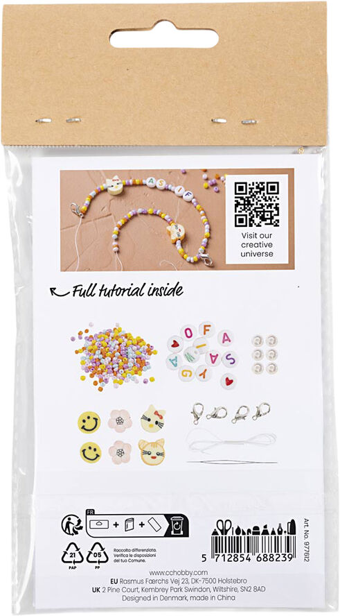 Creativ Company Mini DIY Kit Smykker, Charms