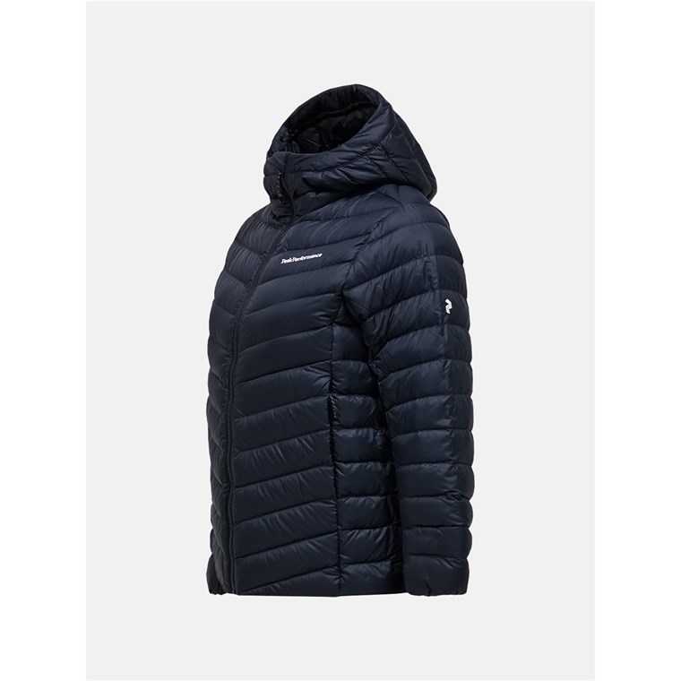 Peak Performance W Frost Down Hood Jacket Black