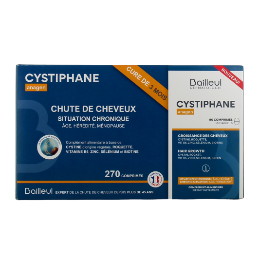 Cystiphane Anagen croissance des cheveux - Situation chronique