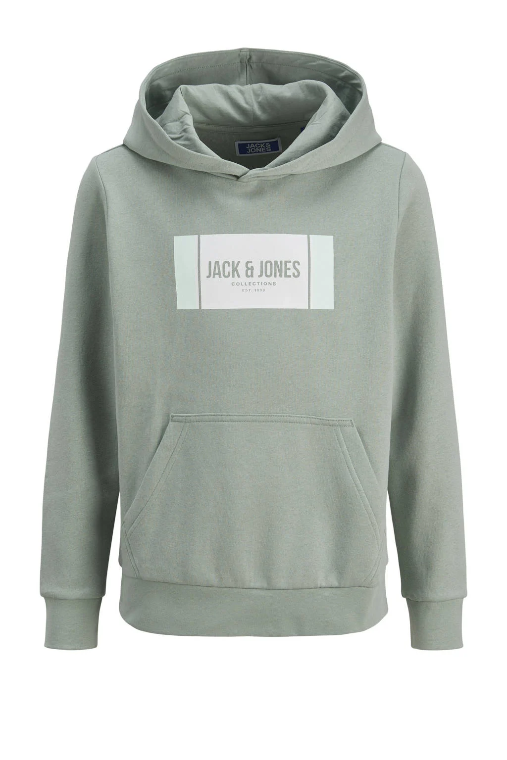 JACK & JONES JUNIOR hoodie lichtgroen