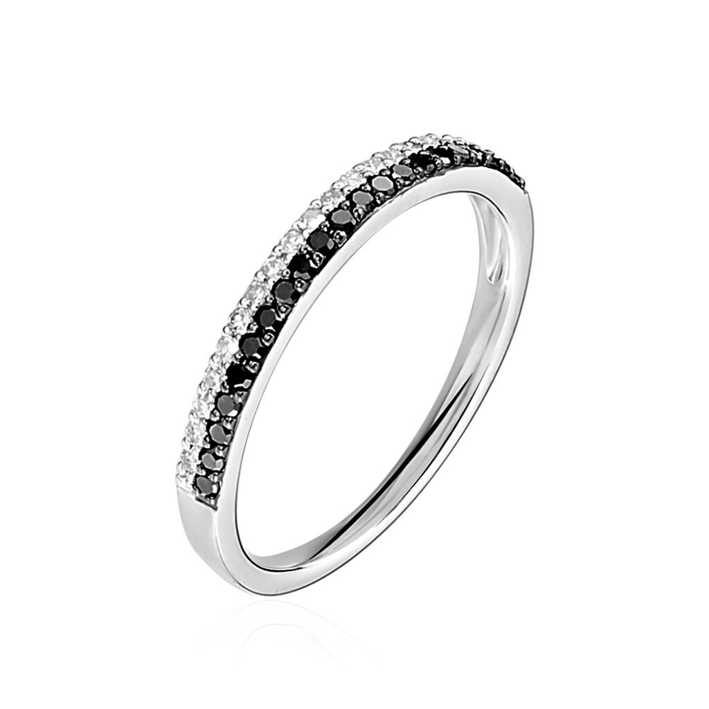 Bague Maissara Or Blanc Diamant