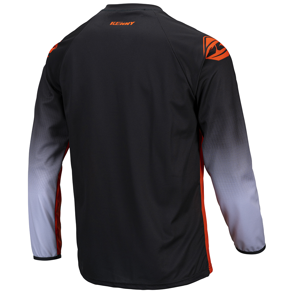 Kenny - Maillot enfant Track Kid Focus - 2022 Orange / Noir / Gris