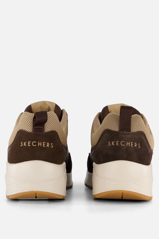 Skechers Uno-Retro One Sneakers bruin Suede