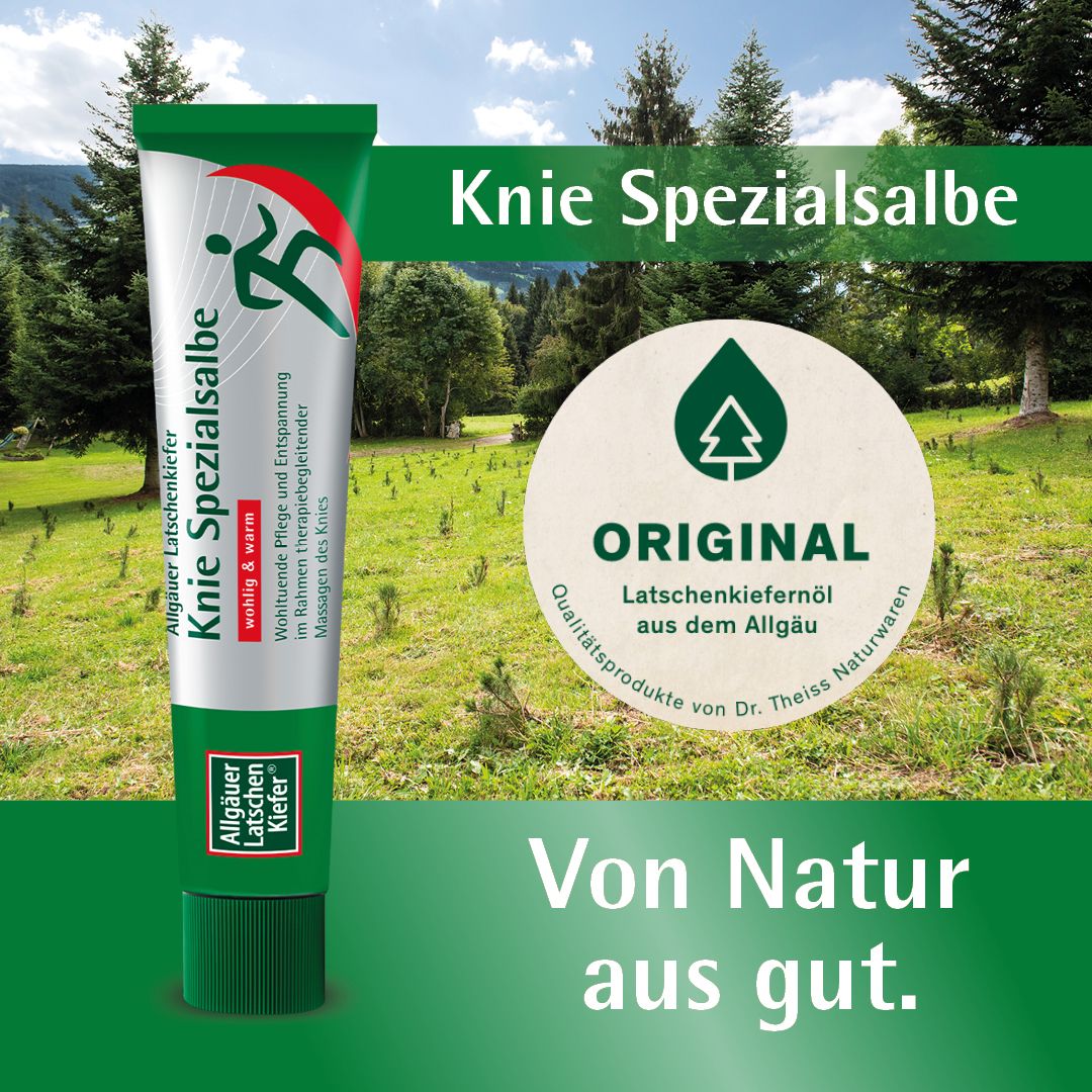 Allgäuer Latschenkiefer Knie Spezialsalbe wohlig & warm