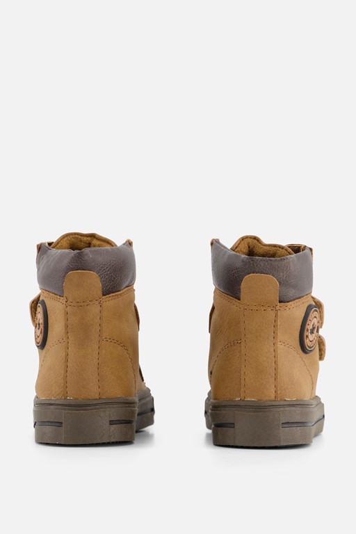 Muyters Velcro Sneakers cognac Imitatieleer